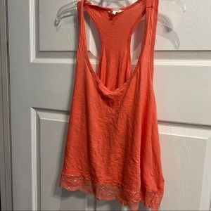 💛3/$10💛 Coral Splash’s Women’s Razorback Lace Bottom Camisole/ Tank Top